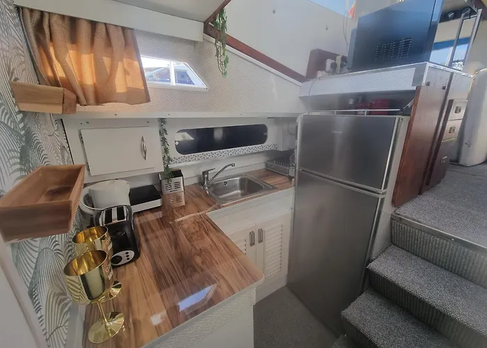Beautiful And Comfy Boat In With Boat Tour Option Barcelona